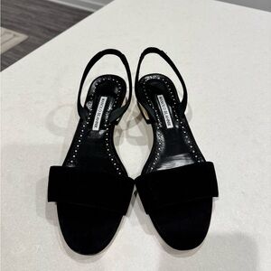 Manolo Blahnik Black Heels